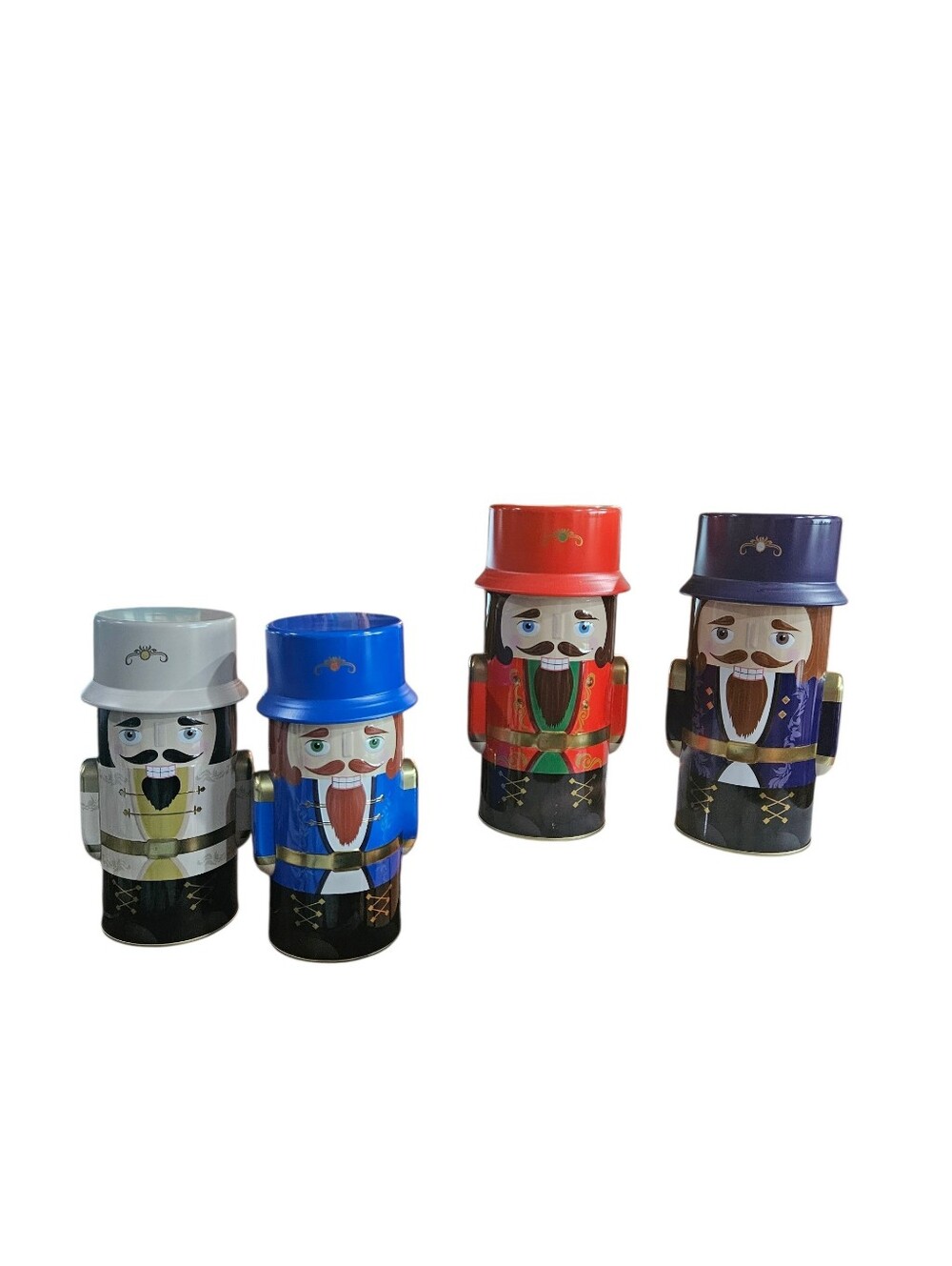 Nutcracker Tins By Harry London Set Of 4 Christmas Giftable